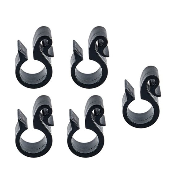 Tizuqe 5Pcs Multipurpose Pipe Clips for Outdoor Irrigation Systems Fasteners Tube Hooks