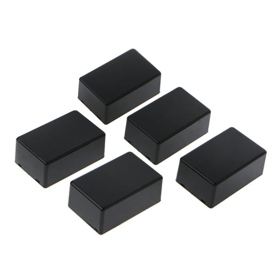 Tizuqe 5Pcs New Plastic Electronic Project Box Enclosure Instrument for Case DIY 70x45x