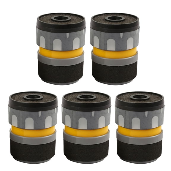 Tizuqe 5Pcs/set Dynamic Microphone Core Capsules Replacement Microphone Core Black