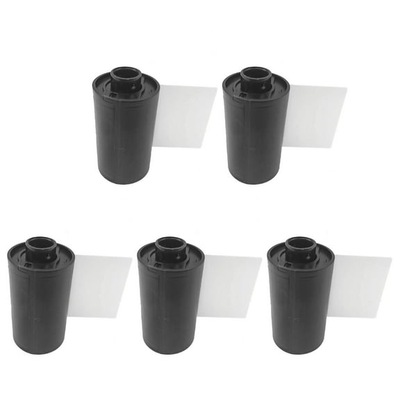 Tizuqe 5pcs Reloadable Film Canisters 135/35mm Empty Camera Reel Storage Containers