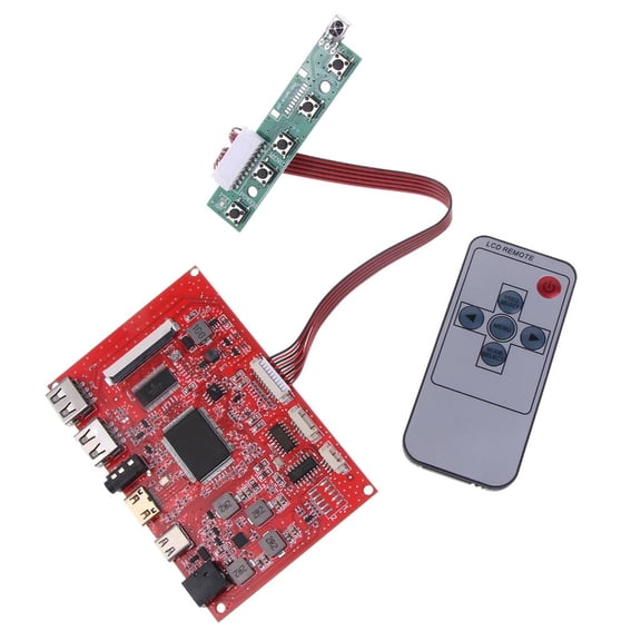 Tizuqe 6.5"7"8" 9" Type-c to 50pin LCD Screen Driver Board Game Controller Driver Board Headphone Output Game Controller
