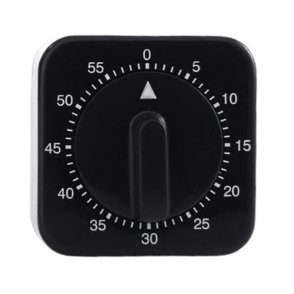 Tizuqe 60 Minutes Mechanical Timers Kitchen Chef Timer Clock Loud Alarm Counters Manual