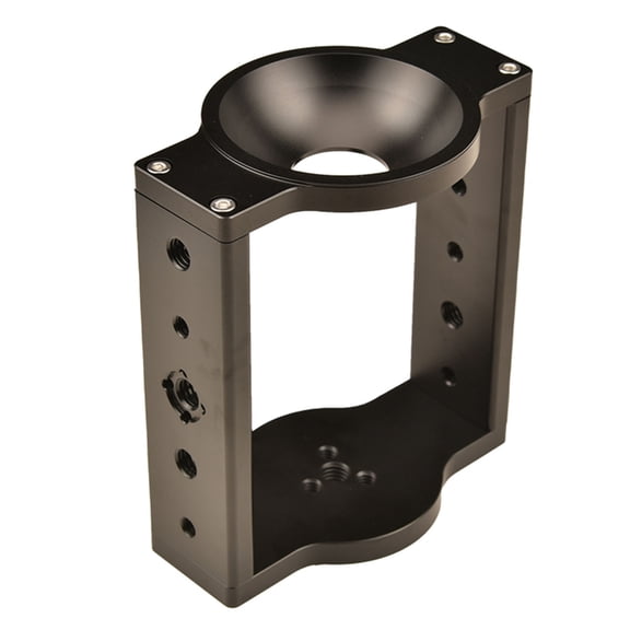 Tizuqe Half Ball Bowl Adapter with 1/4In 3/8In Threaded Holes10Kg Load Capacity 65/75mm