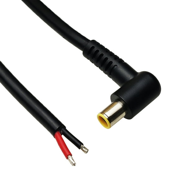 Tizuqe 7.9x0.9mm 8mm Male Power Wire Supply Repair Solar Laptop 14AWG Pigtail Connectors Cable 8mm Male Plug to Bare Wire Open