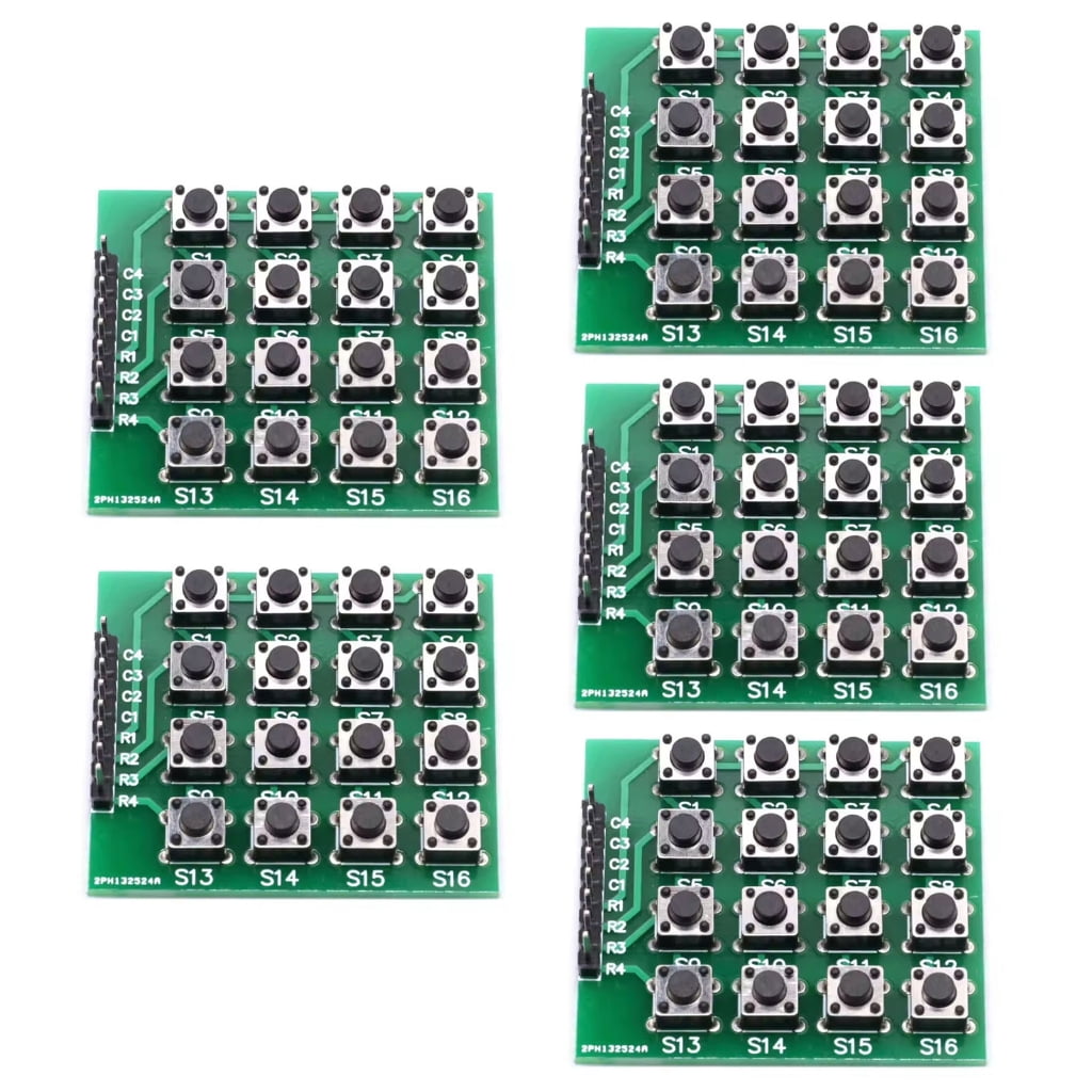 Raspberry Keyes Tizuqe User Input 16KeyMatrix Keypad Module 8Pin For Raspberry Project ...
