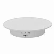 Tizuqe 90/180 Degree Electric Rotating Display Stand Shop Display Turntable Mirror Spinning Base for Photography Products Shows