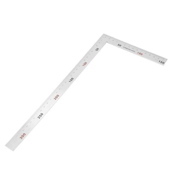 Tizuqe 90 Degree Framing Square Ruler Right Angles Ruler Measuring Ruler Layout Tool