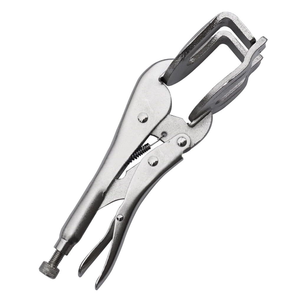 Tizuqe 9inch Heavy Duty C Clamp Locking Pliers Heavy Duty Welding C Clamp Pliers Vises