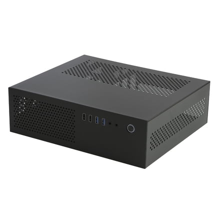 Tizuqe A10 Mini PC Chassis MATX Chassis HTPC PC Case Support 2.5 3.5 Solid Disk