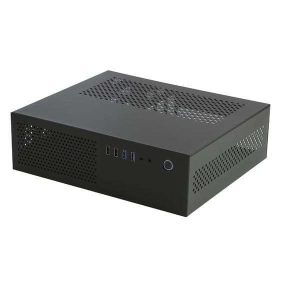 Tizuqe A10 Mini PC Chassis MATX Chassis HTPC PC Case Support 2.5 3.5 Solid Disk