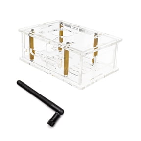 Tizuqe Acrylic Case Proection Cover for Orange Pi 5 Pro Transparently Case Optional Fan