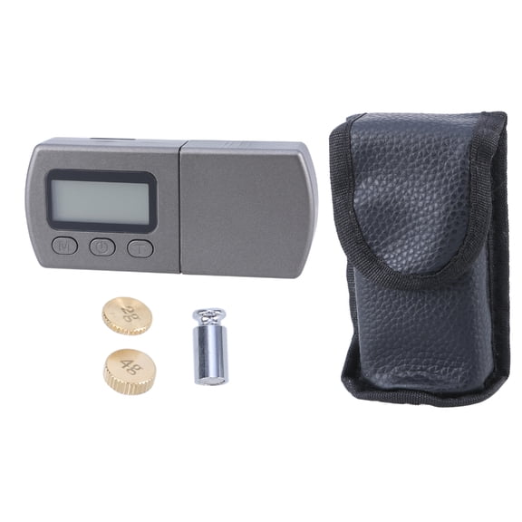 Tizuqe Adjustable Digital Styluses Force Gauge for Record Players, Easy to Read LCD Screen