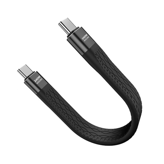 Tizuqe Advanced Type C Line 240W Charging Capability with Fast Speed 40Gbps Data Syncs