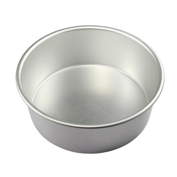 Tizuqe Aluminum Alloy Cake Pan Round Cake Mold Baking Bakeware With Sealed Base for Party Christmas Cake Baking(4~12 inch)