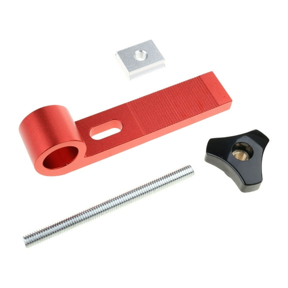 Tizuqe Aluminum Alloy Woodworking Press Block Chute Fixer Small Press Plate Woodworking