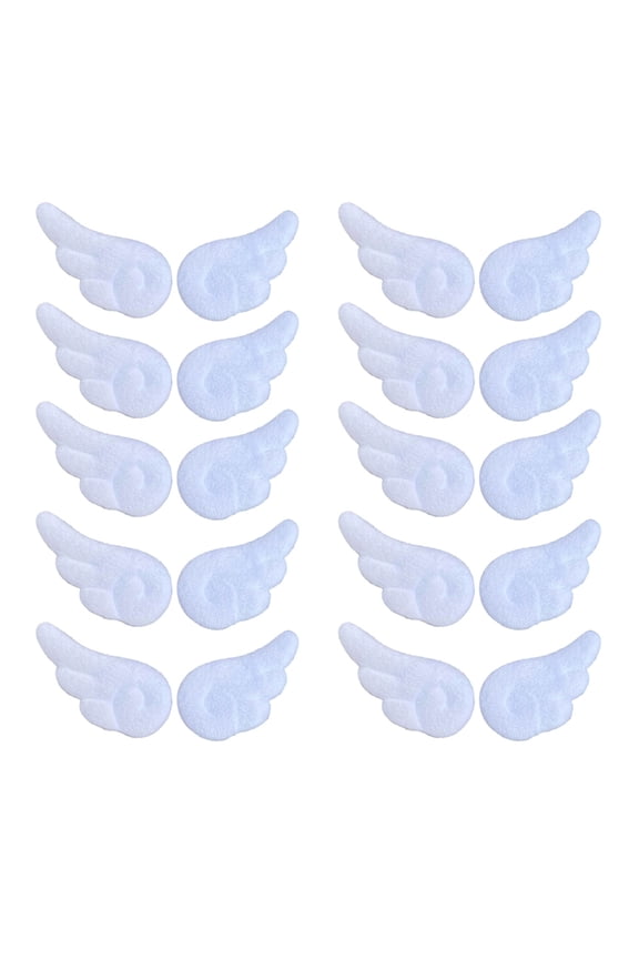 Angel Wing Embellishment Pin With Secure Clasps for Apparel Decoration