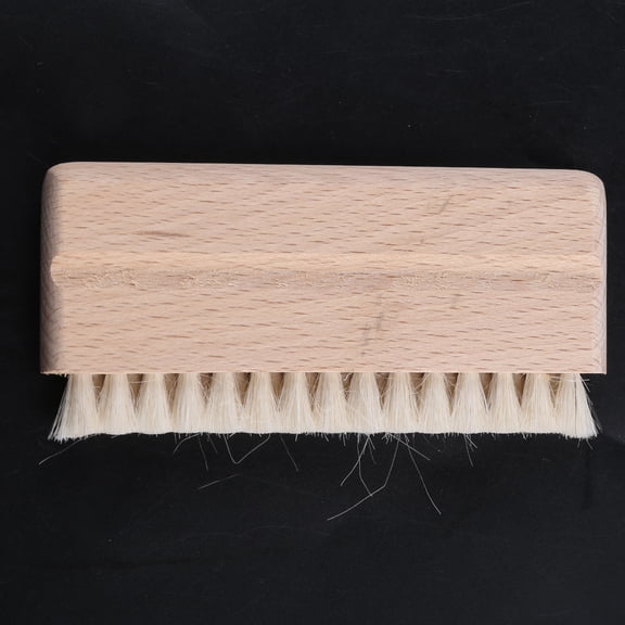 Tizuqe Anti-static Goat Hair Wood Handle Brush Cleaner for Cd Player Turntable