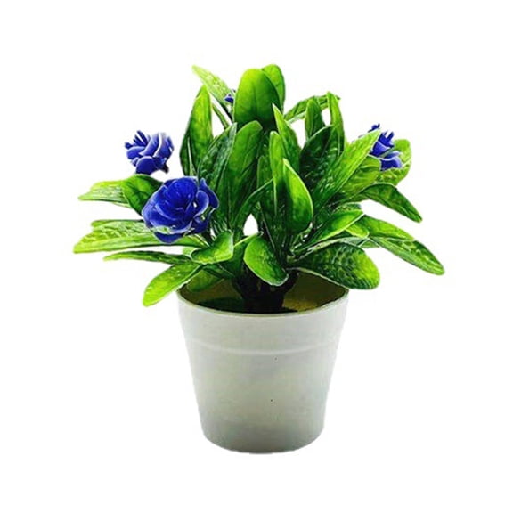 Tizuqe Artificial Plant Fake Plant in Pot Flower Artificial Potted Plants for Home Office Decor Tabletop Plants Bonsai Tree