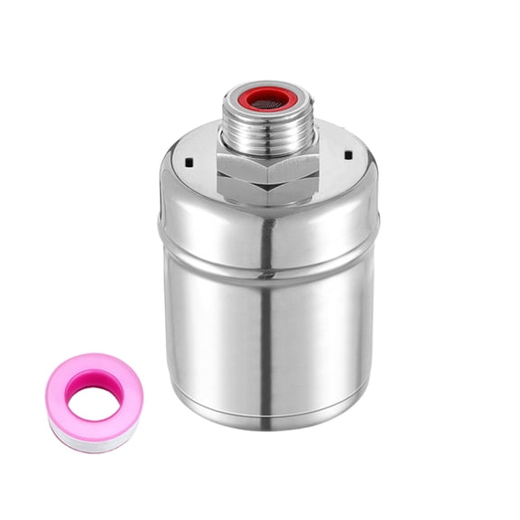 Tizuqe Automatic Water Level Control Valves Stainless Steel Floating Ball Valves 1/2inch Water Level Controller Easy to Install