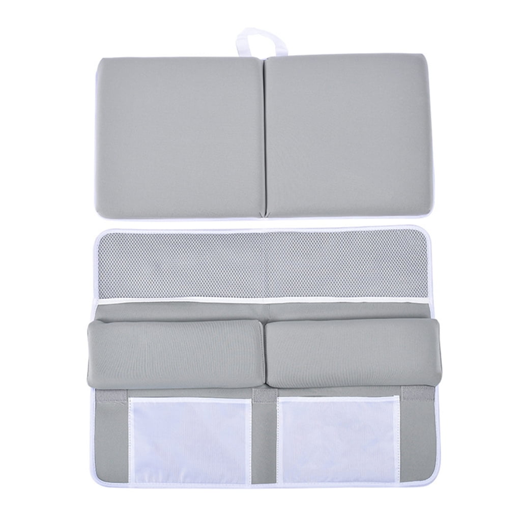 Tizuqe Baby Bath Kneeler with Elbow Rest Pad Set Thick Bathtub Kneeling Mat for Knee