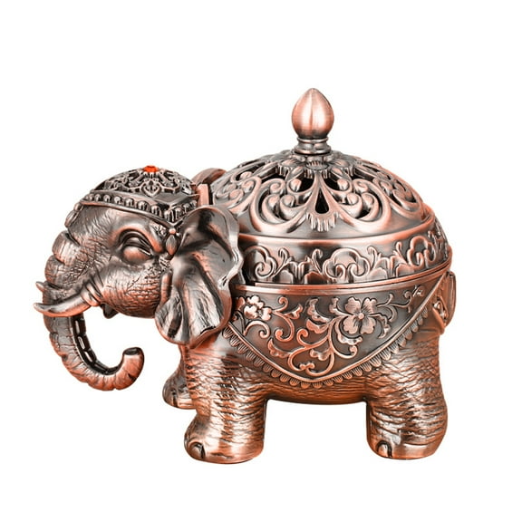 Tizuqe Backflow Incense Holder Metal Made Exquisite Figurine Home Decor Decorations