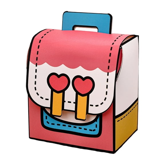 Tizuqe Backpack, Handheld Gift Box, Paper Bag, Gift Storage Box