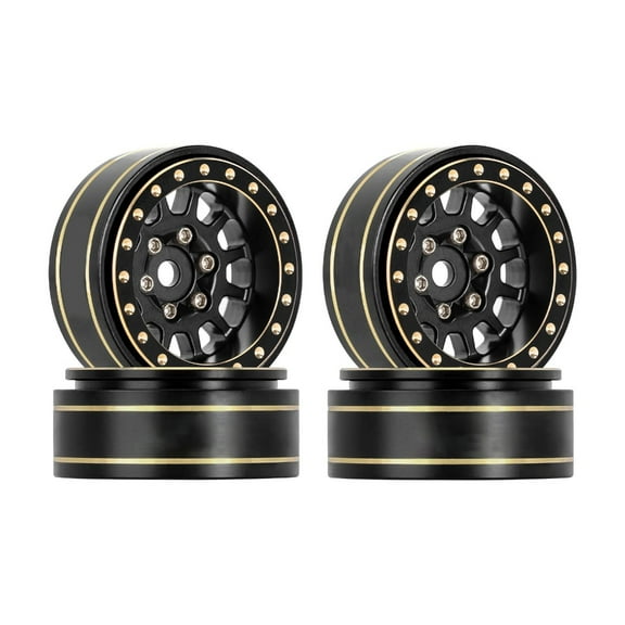 Tizuqe Beadlock Rims 12-Spoke Wheels for TRX4M SCX24 Deadbolt-RC Crawler Beadlock Wheel