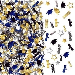 Tizuqe Biodegradable Graduation Confetti Glittering Table Decorations Friendly to Environment Celebration Supplies