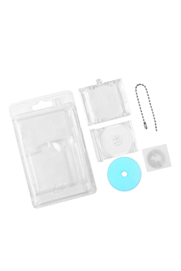 Blank Disc Box Keychain Suitable Keychain Acrylic Disc Album Pendant Keychain