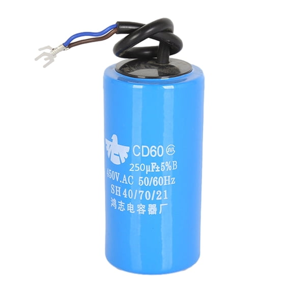 Tizuqe CD60 Motor Start Capacitor 450V High Performances CD60 Run Capacitors Air Conditioner Electric Motor Capacitors