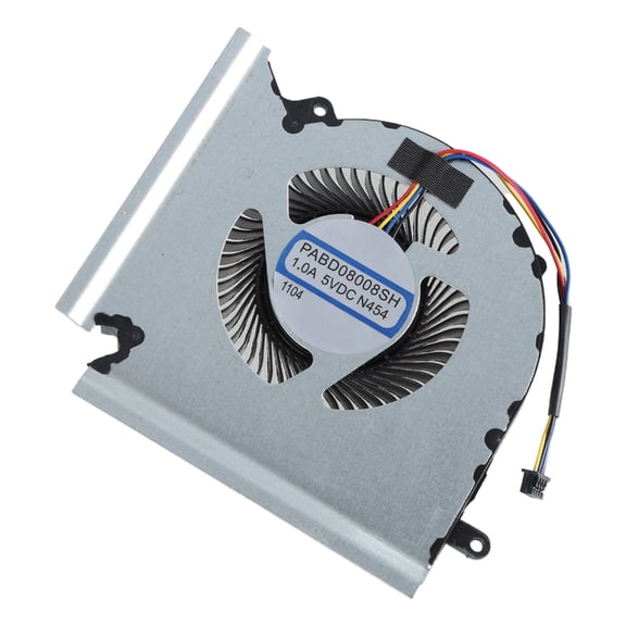 Tizuqe CPU GPU Fan Laptop Cooling Fan 5V 1A 4 pin Radiator for MSI GE66 GP66 MS-1542