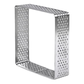 Tizuqe Cake Moulds Mousse Circles Square Shape DIY Rings Non Stick Bakeware Tart Rings