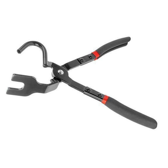 Tizuqe Car Exhaust Hanger Pliers Carbon Steel Bracket Removal Pliers Nonslip Separate Rubber Bracket Hanger Support Removal