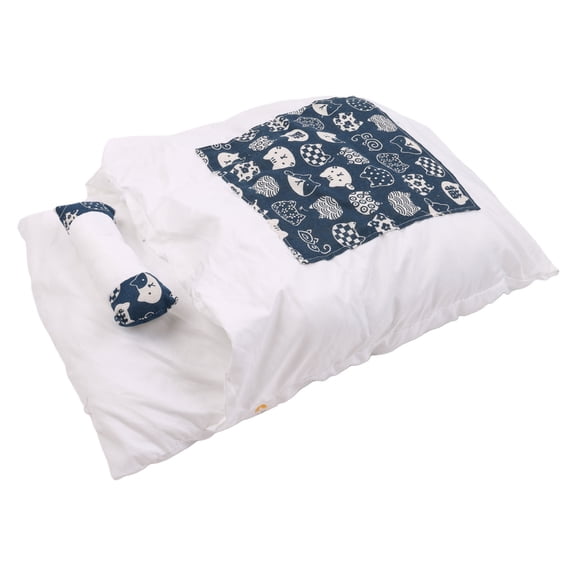 Tizuqe Cat Bed Cave Sleeping Bag Self Warming Pet Sack with Pillow for Cats Small Dog