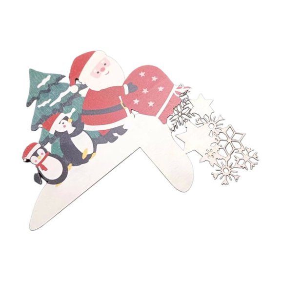 Tizuqe Christmas Door Frame Decoration for Home Holiday New Year 2024 Gift Party Supply