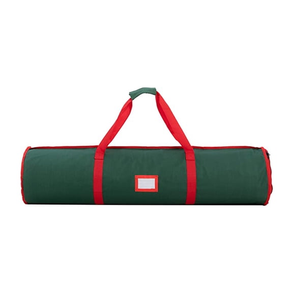 Tizuqe Christmas Wrapping Paper Storage Bag Oxford Cloth Paper Rolls Organizer Container for Holiday Gift Wrap Box
