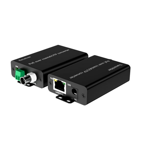 Tizuqe Coaxial Ethernet Adapter POE 500M Transmission Power Over Ethernet Converter