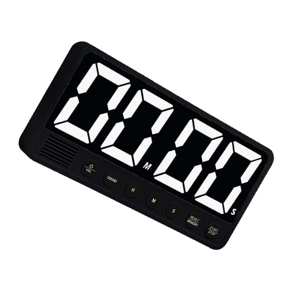 Tizuqe Count Up/Down Timer for Classroom Office Cooking Timer Stopwatch Kitchen Digital Timer Table Magnetic Timer LED Display