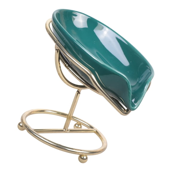Tizuqe Creative Soap Dish Large Sponge Tray Face Soap Holder Box Removable Metal Ra