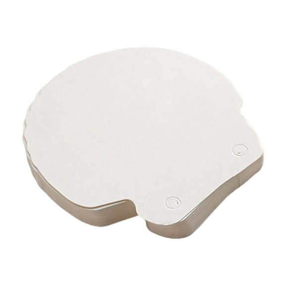 Tizuqe Cute Shell Shape Loose Leaf Notebook for Personalizing Use Refillable Notepad