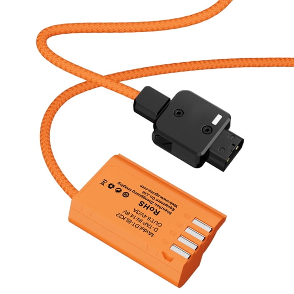 Tizuqe D Tap To DMW-BLK22 Dummy Battery For Cameras S55K S5M2 GH7 GH6 GH5M Video Record