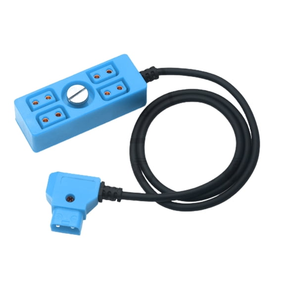 Tizuqe D-tap Splitter Cable Connectors Simple Power Distribution for up to 4 Devices