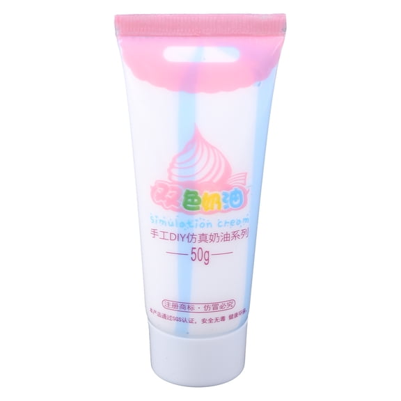 Tizuqe DIY Double Color Patch Cream Glue Paint Squeeze Shaping Decorate Creation for Home Storage Organizer Cover Art Process