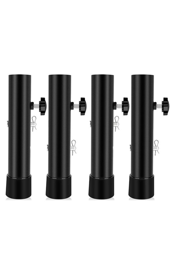 Desk Leg elevator Not Slip Rubber Feet Supports Heavy Duty Table Leg Extenders