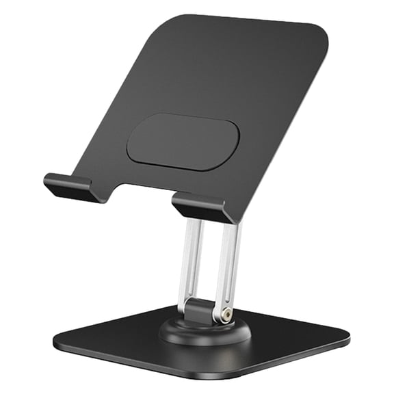 Tizuqe Desk Phone Stand Tablet Holder 360 Rotating, Height Customizable Tablet Stand