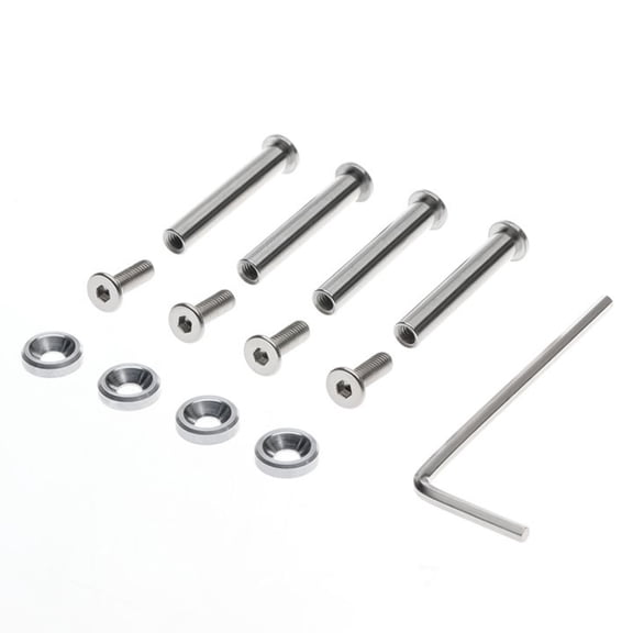 Tizuqe Replace Repair Desktop Fan Screw Set Metal Screws For Desktop Cooling Fan Screw