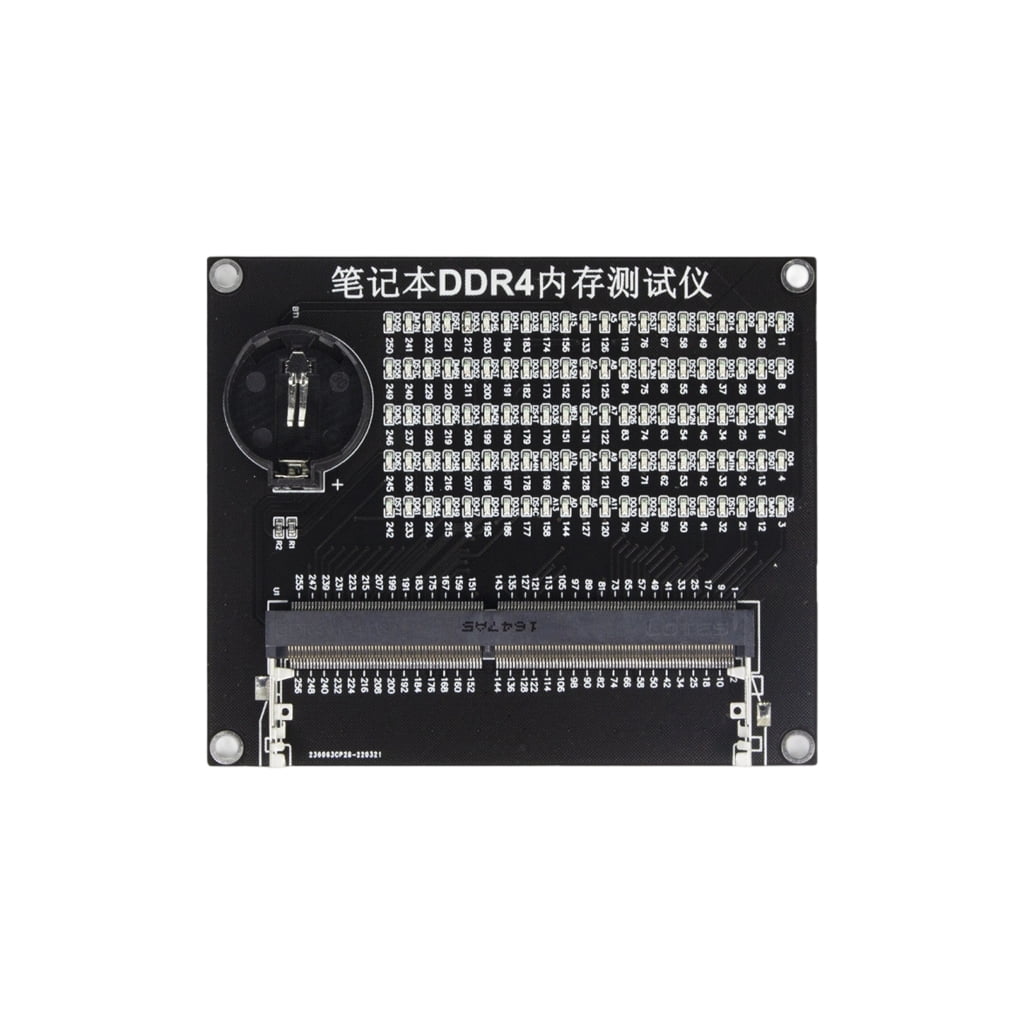 Tizuqe Diagnostic Tool with LED Indicator Memory Test Card for Computer Enthusiast DDR5 DDR4 DDR3 Memory Slot Tester