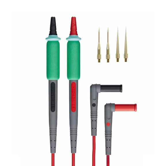 Tizuqe Digital Multimeter Pen Steel Needle Test Probes 120cm Multimeter Probe Wire Pen