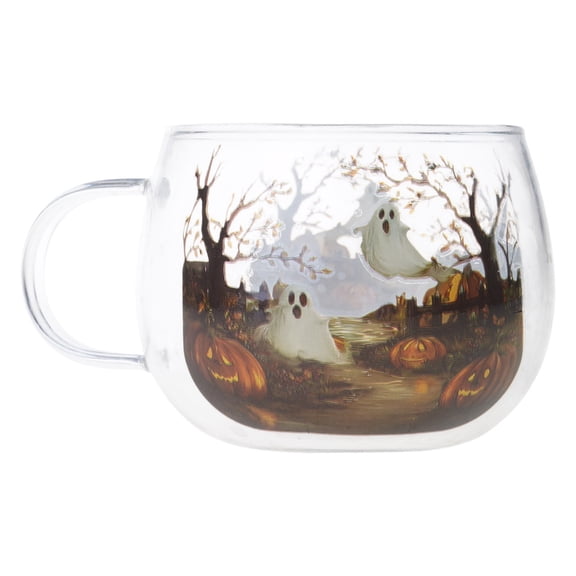 Tizuqe Dishwasher Safe Decorated Glass Mugs 200ml Capacity Party Tableware Glass Mugs For Home Dining Event