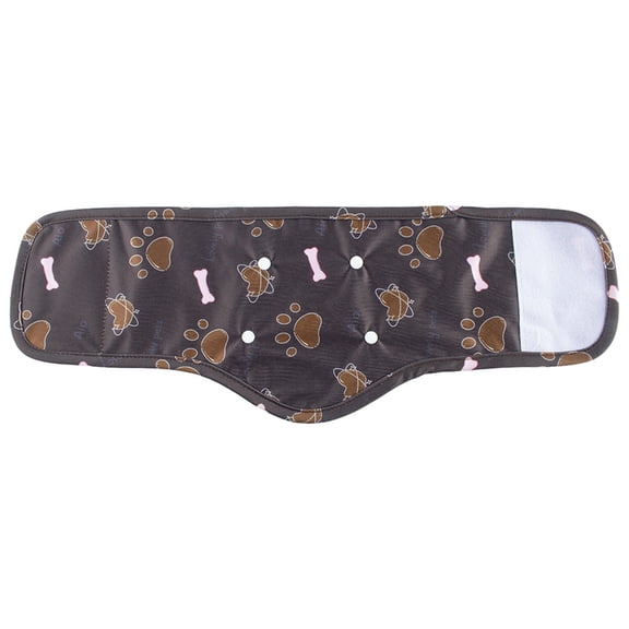 Tizuqe Dog Leak Proof Diapers with Elastics Legs Soft Polyester Washable Dog Diapers